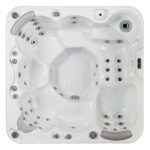 Wellis Jupiter hot tub top view