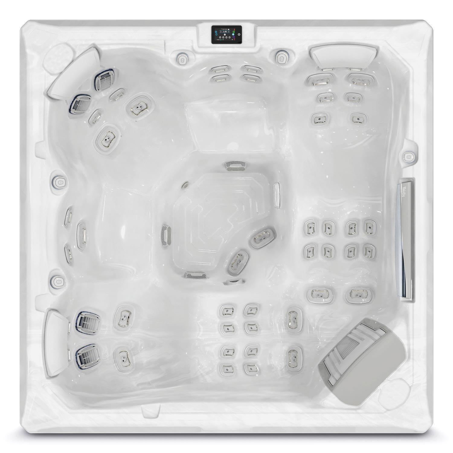 Makalu Life Essential 12 Makalu Life Essential 5-seater hot tub with 2 loungers
